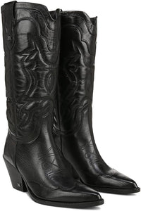 Black Wide Calf
