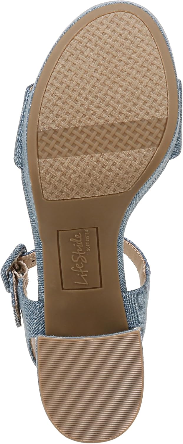 LifeStride Women's Rhythmn Block Heel Sandals NW/OB
