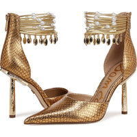Gold Snake Print