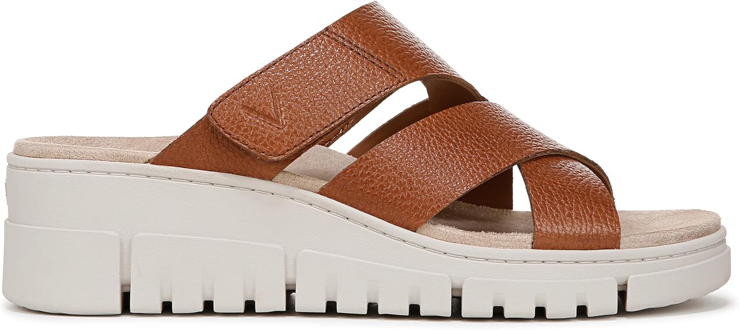 Vionic Women's Uptown Sunset Wedge Slide Sandal NW/OB