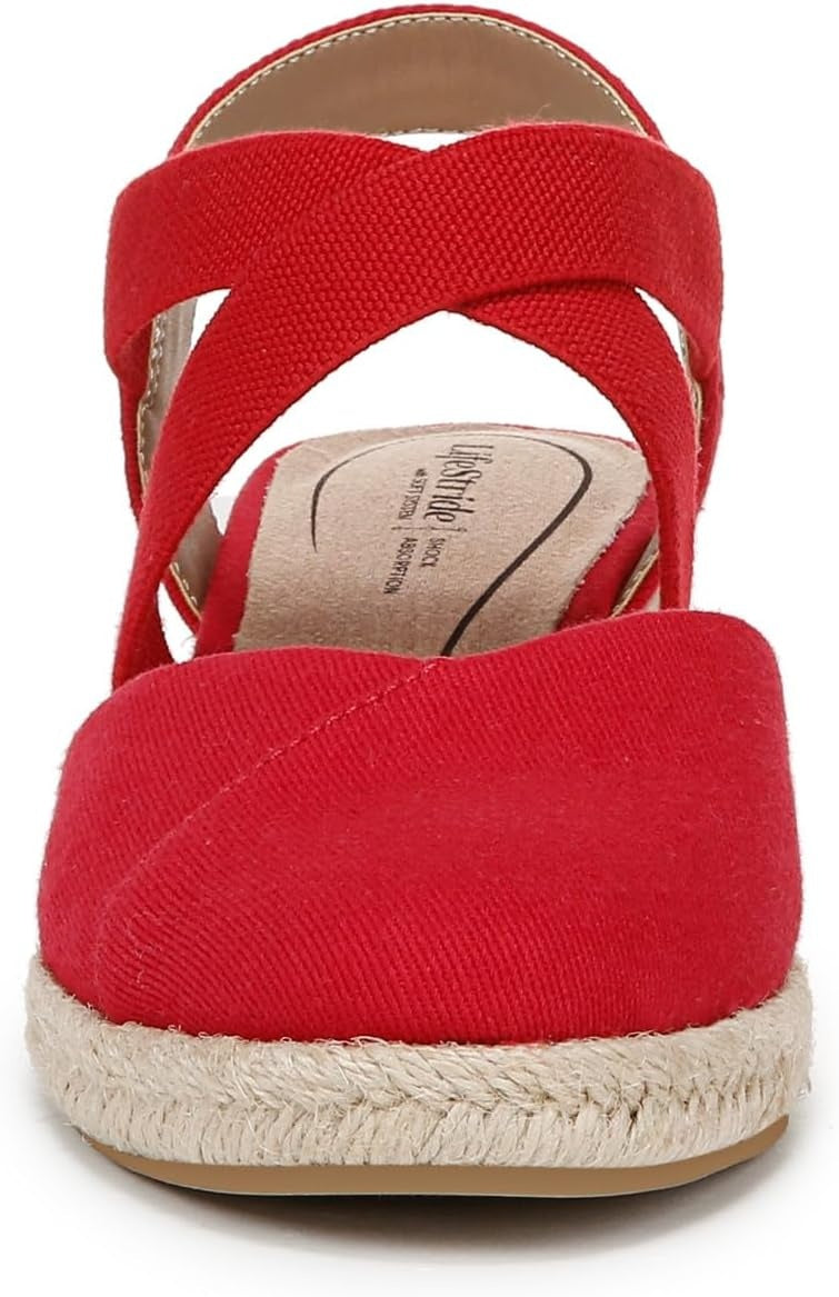 LifeStride Kimball Women's Wedge Sandals NW/OB