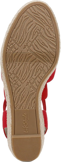 LifeStride Kimball Women's Wedge Sandals NW/OB