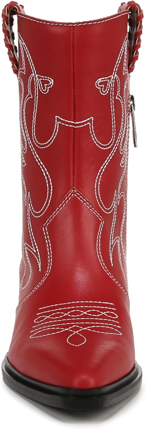 Franco Sarto Women's L-Bianca Mid Shaft Western Boot NW/OB