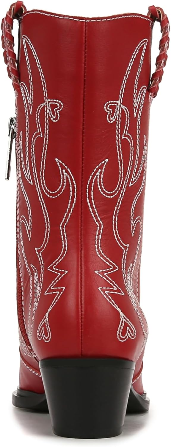 Franco Sarto Women's L-Bianca Mid Shaft Western Boot NW/OB