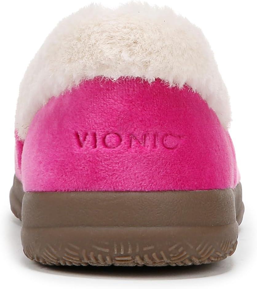 Vionic Women's Clare Cozy Collar Slippers NW/OB