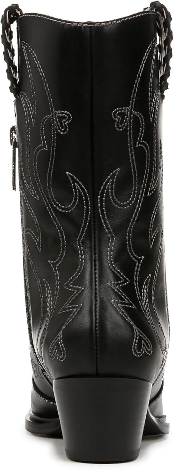 Franco Sarto Women's L-Bianca Mid Shaft Western Boot NW/OB