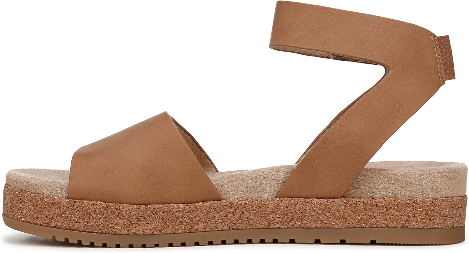 Soul by Naturalizer Women's Deara Platform Flat Sandal NW/OB
