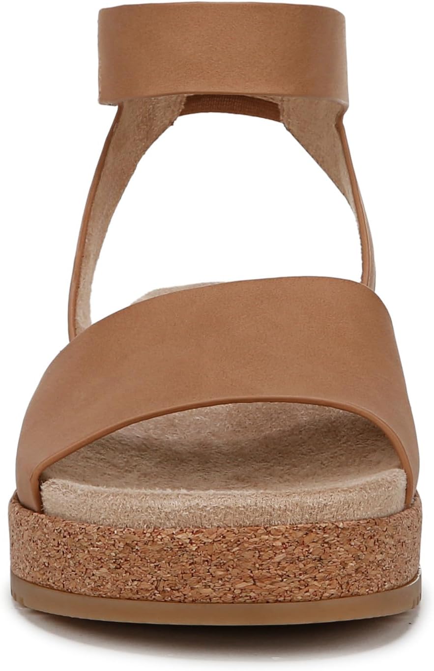 Soul by Naturalizer Women's Deara Platform Flat Sandal NW/OB