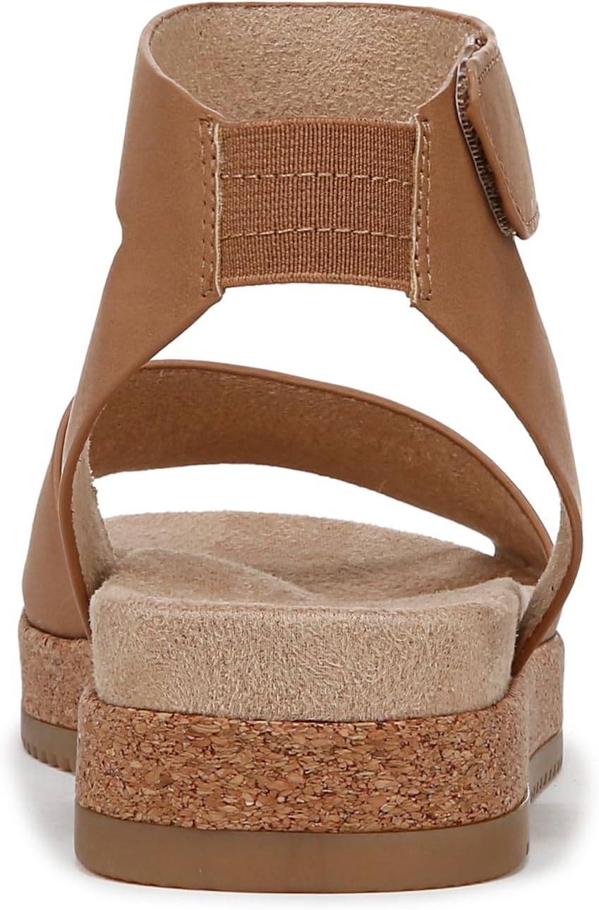 Soul by Naturalizer Women's Deara Platform Flat Sandal NW/OB