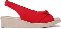 BZees for LifeStride Women's Bell Slingback Wedge Sandals NW/OB