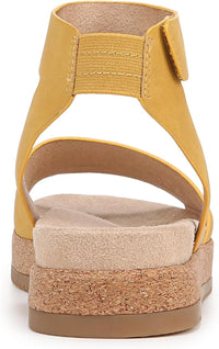Soul by Naturalizer Women's Deara Platform Flat Sandal NW/OB