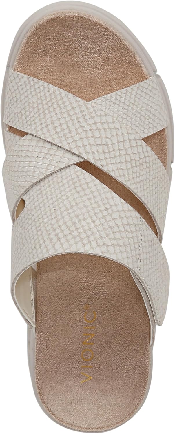 Vionic Women's Uptown Sunset Wedge Slide Sandal NW/OB