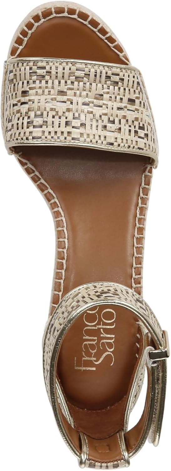 Franco Sarto Women's Clemens Espadrille Wedge Sandal NW/OB