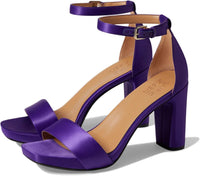Purple Satin Fabric