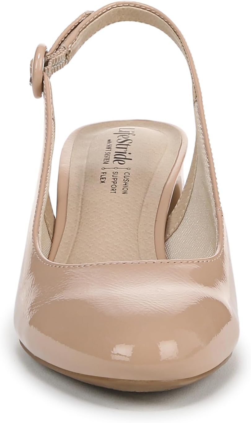 LifeStride Tia Women's Slingback Pumps NW/OB
