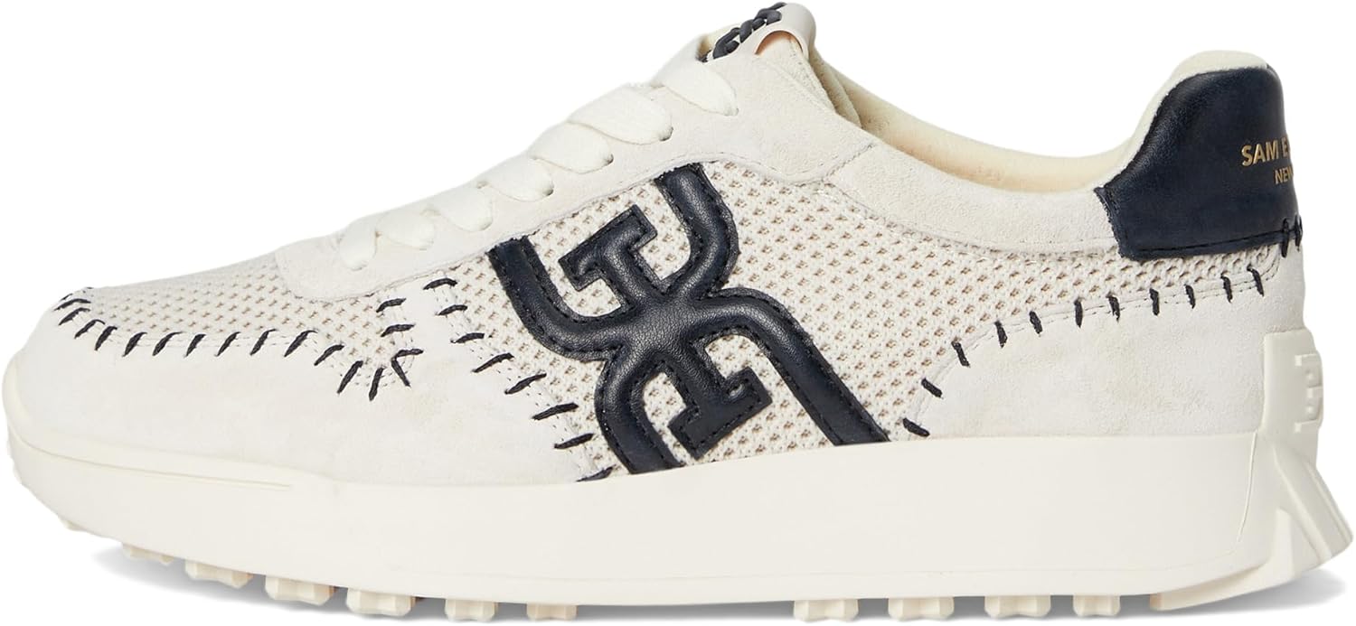 Sam Edelman Women's Langley Woven Lace-Up Sneakers NW/OB