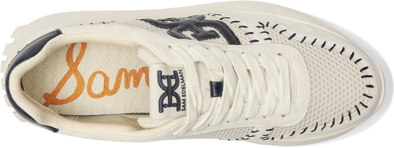 Sam Edelman Women's Langley Woven Lace-Up Sneakers NW/OB