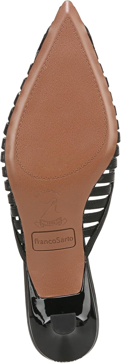 Franco Sarto Marlina Women's Kitten Heel Slingback Pumps NW/OB