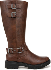 Dr.Scholl's Women's Headstart Moto Knee High Boots NW/OB