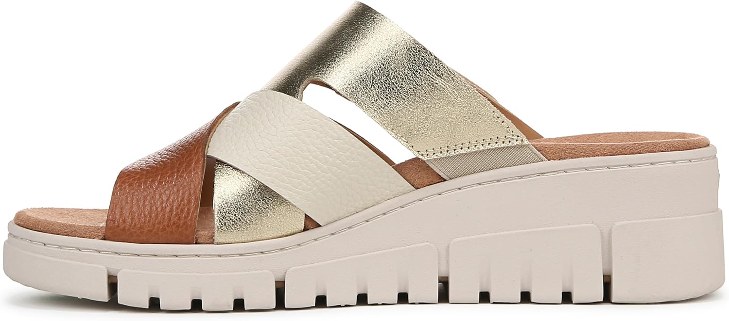 Vionic Women's Uptown Sunset Wedge Slide Sandal NW/OB