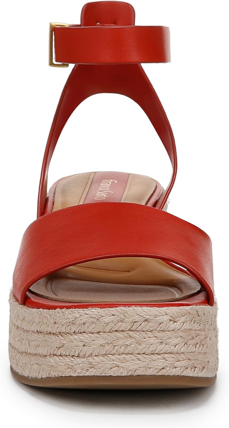 Franco Sarto Women's L-Tiffany Platform Espadrille Sandals NW/OB