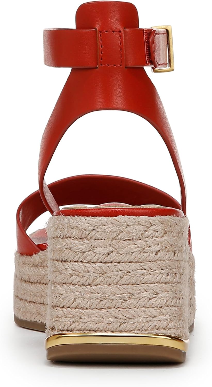 Franco Sarto Women's L-Tiffany Platform Espadrille Sandals NW/OB