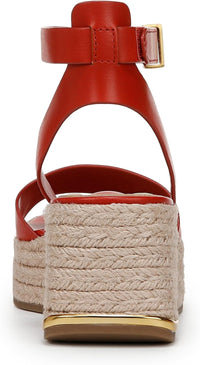 Franco Sarto Women's L-Tiffany Platform Espadrille Sandals NW/OB