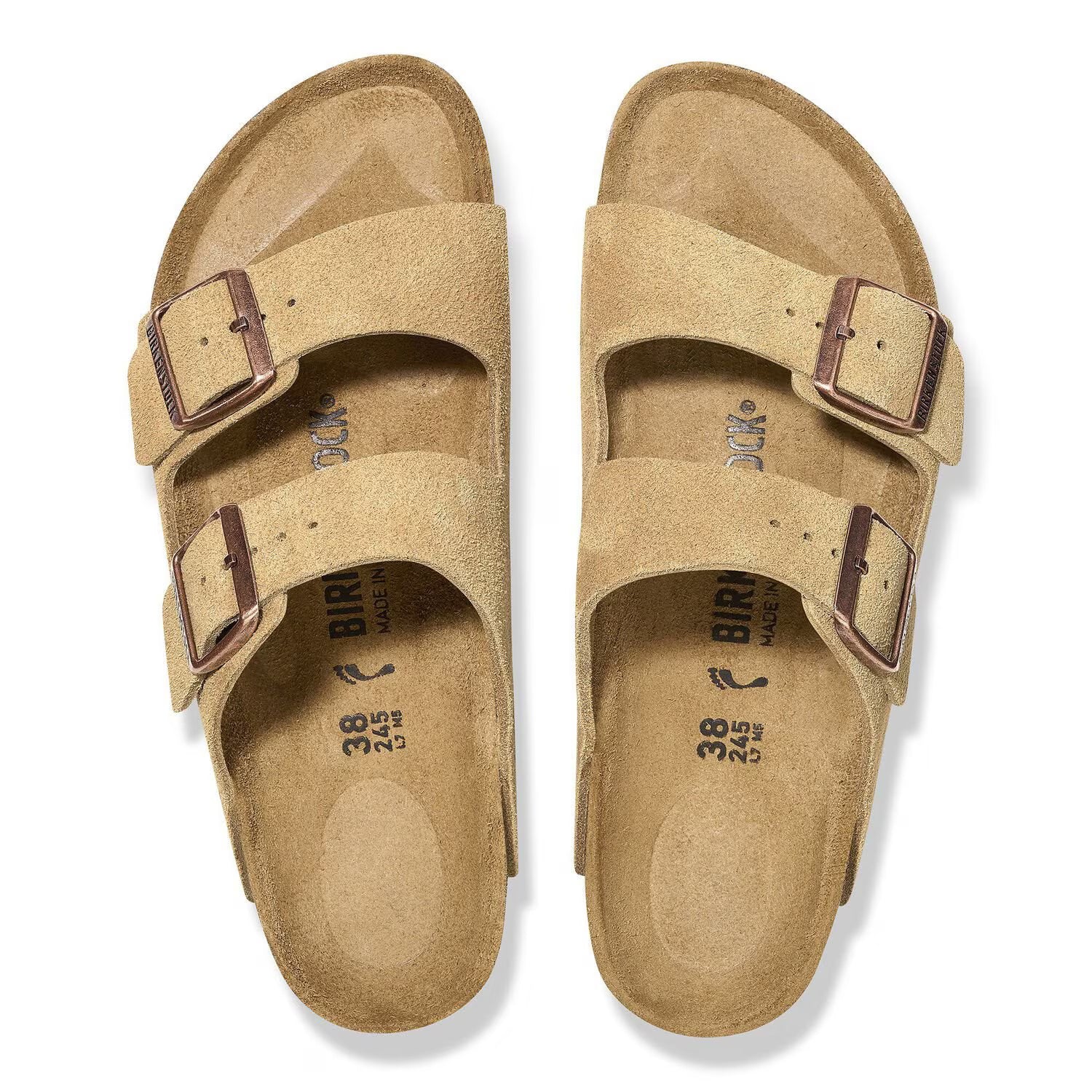 Birkenstock Arizona Nubuck Men's Sandals NW/OB