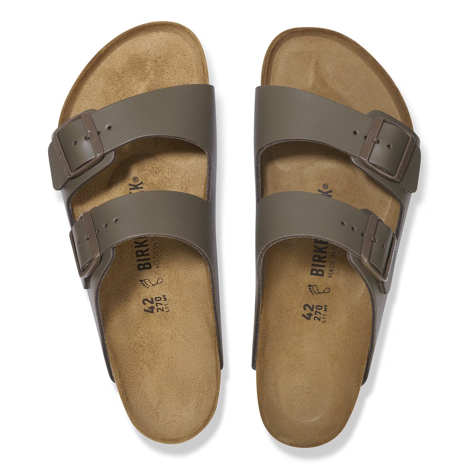 Birkenstock Arizona Nubuck Men's Sandals NW/OB