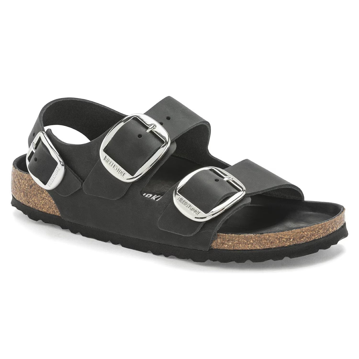 Black Olied Leather
