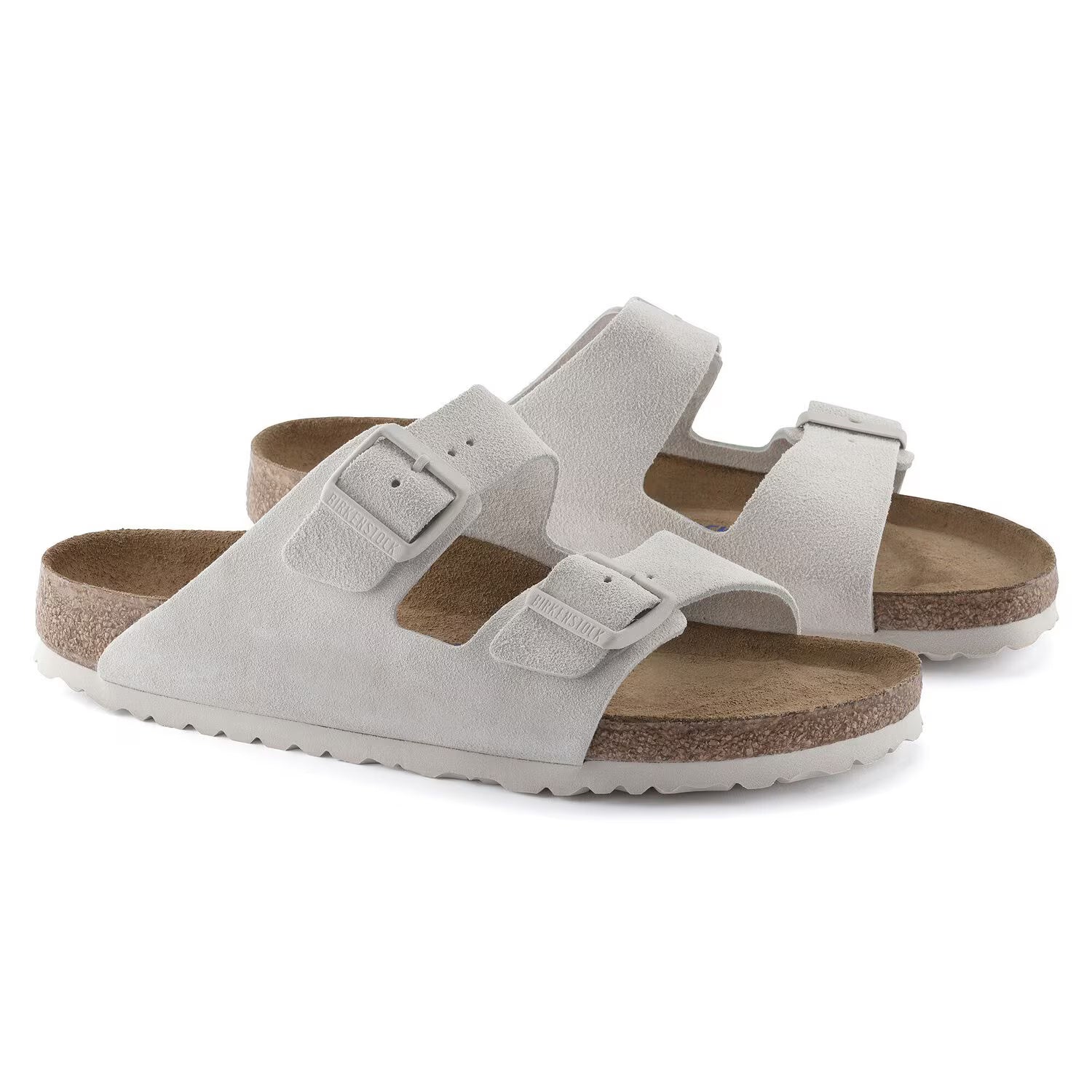 Antique White Suede