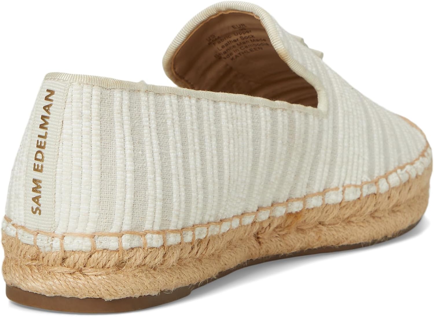 Sam Edelman Women's Kathleen Espadrille Flat Loafer NW/OB
