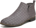 Dark Grey Perforated Microfiber