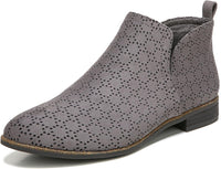 Dark Grey Perforated Microfiber