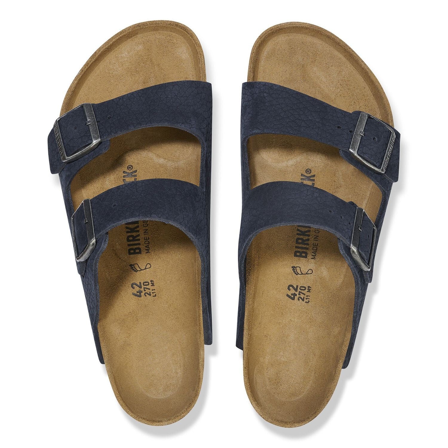 Birkenstock Arizona Nubuck Men's Sandals NW/OB