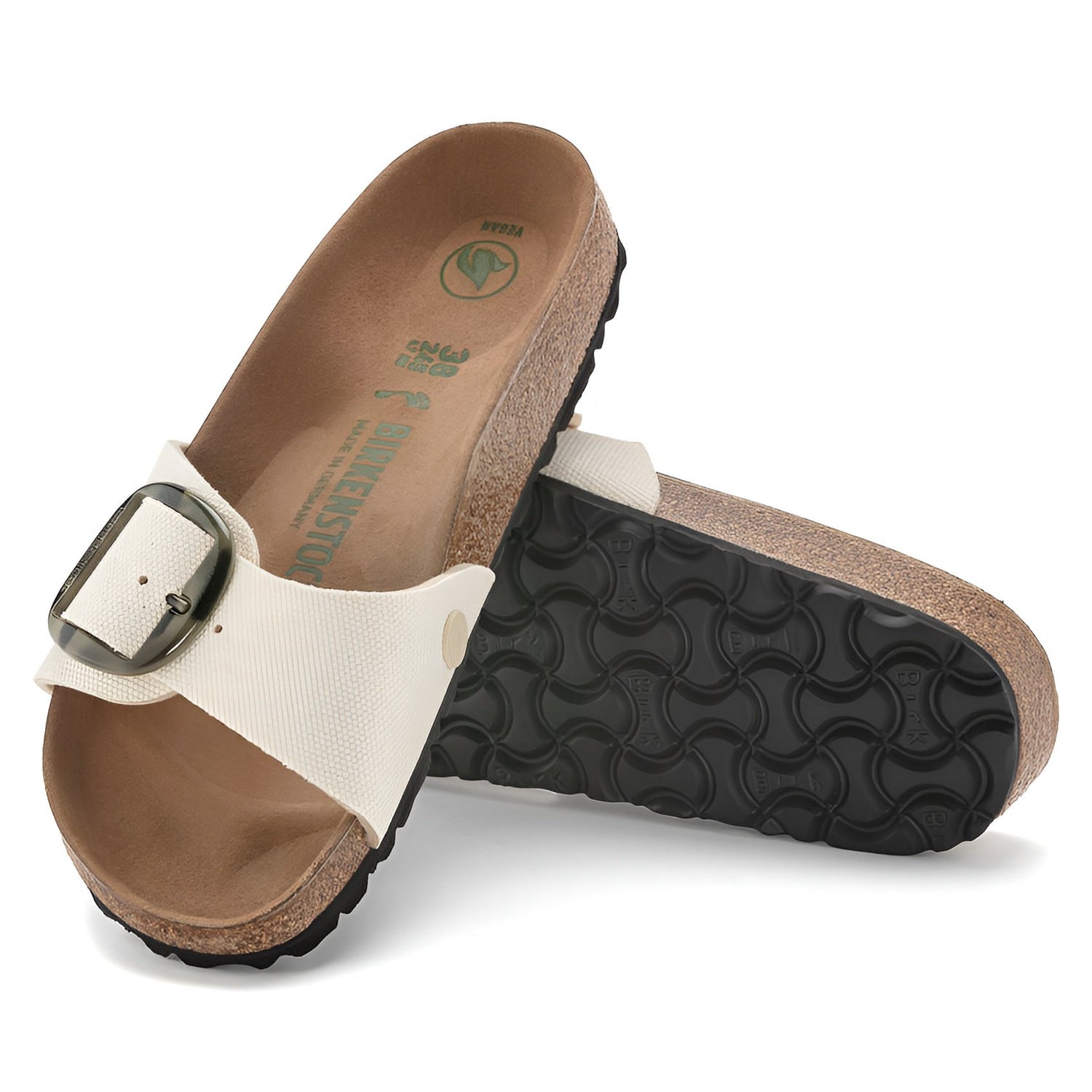 Birkenstock Madrid Big Buckle Vegan Women's Sandals NW/OB