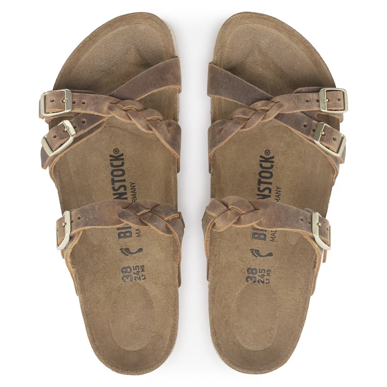 Birkenstock Franca Braided Women's Sandals NW/OB