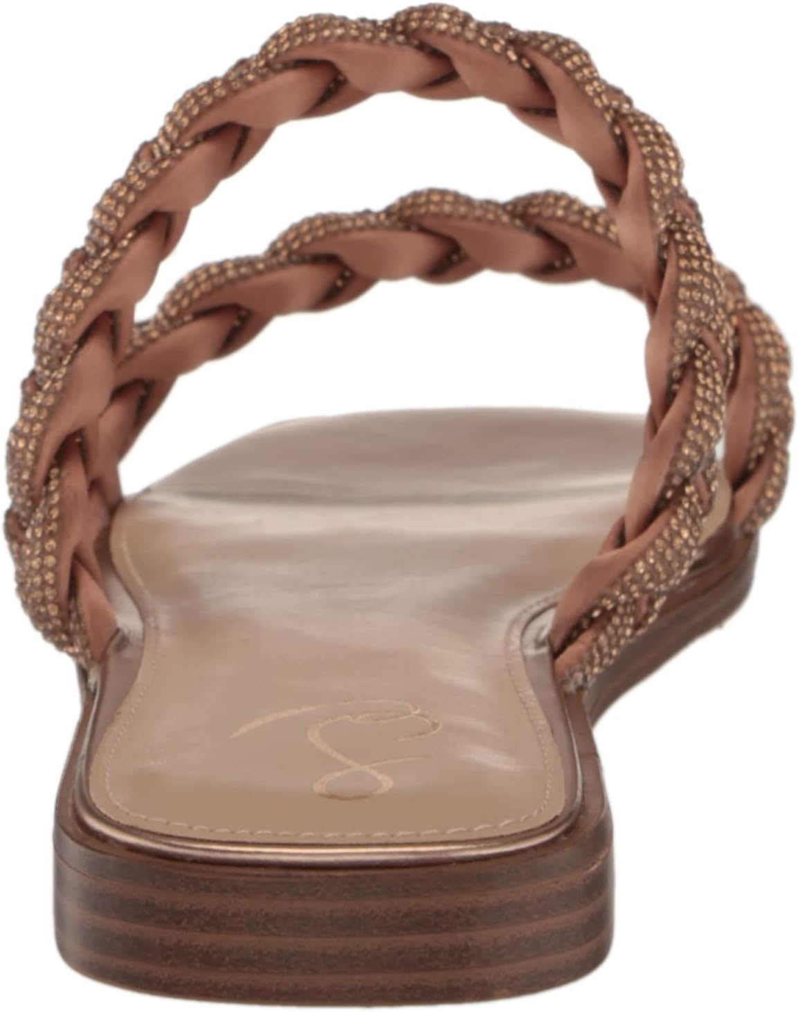 Sam Edelman Inette Women's Rose Gold Flat Sandals NW/OB 8M