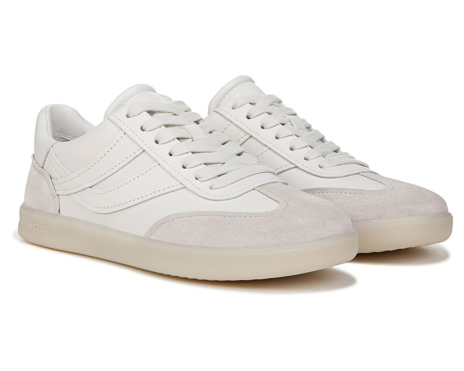 Chalk/Horchata White Leather