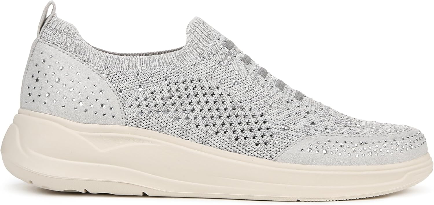 Bzees For Lifestride Women's Timeless Bright Graphite Sneaker NW/OB 6M