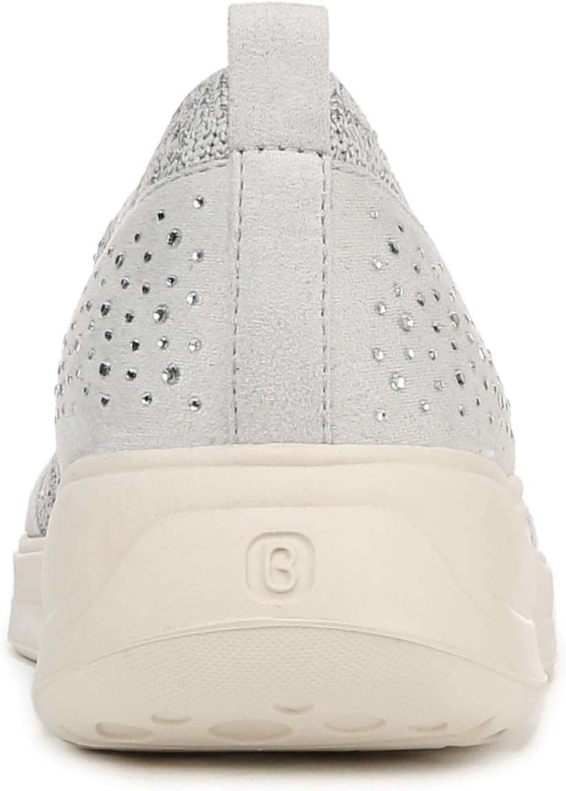Bzees For Lifestride Women's Timeless Bright Graphite Sneaker NW/OB 6M