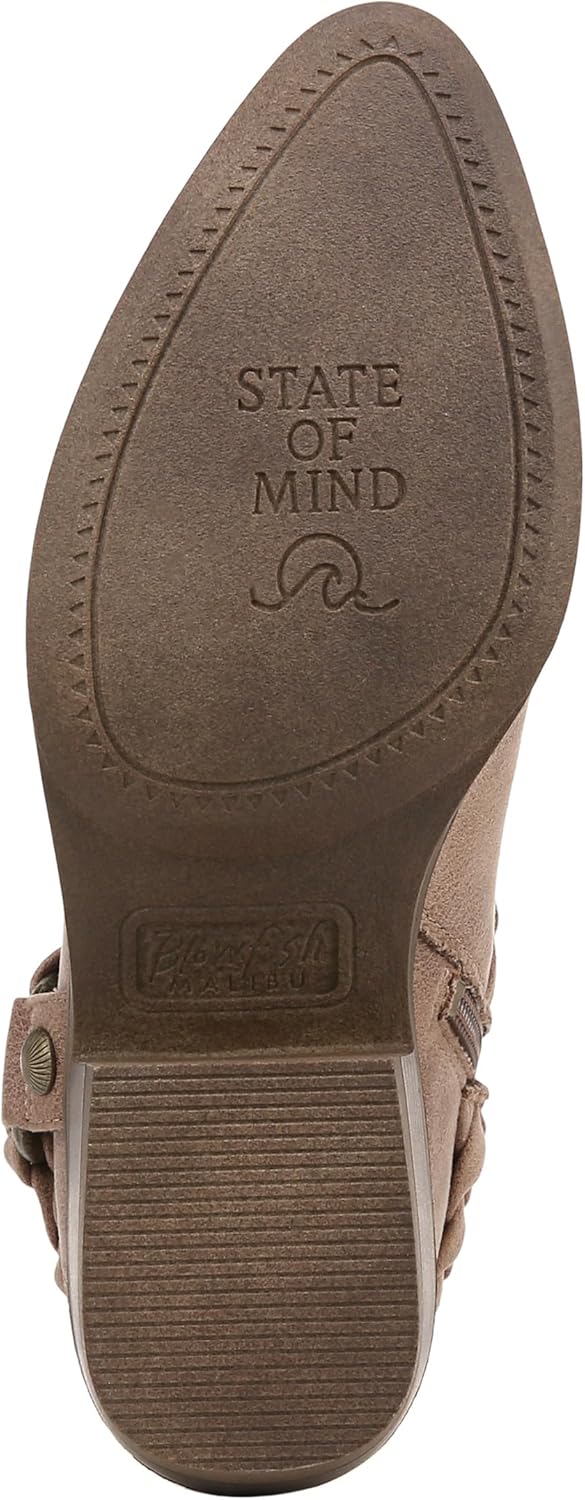 Blowfish Malibu Roadtrip Women's Western Ankle Boots NW/OB