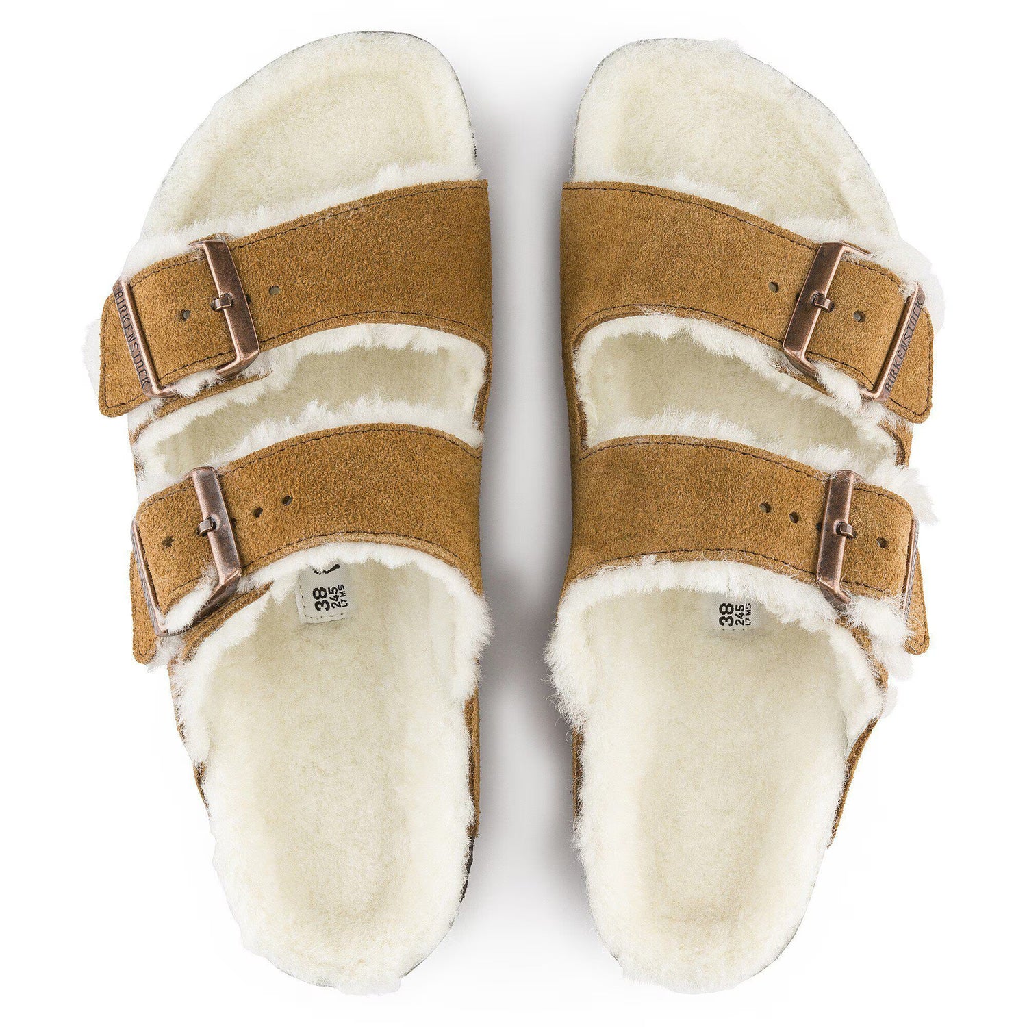Birkenstock Arizona Shearling Women's Sandals NW/OB