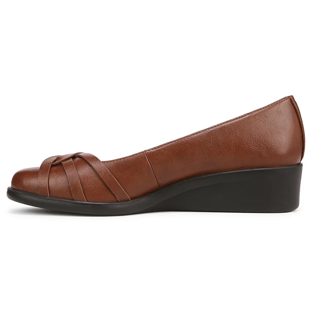 LifeStride Jorie Women's Walnut Faux Ballet Flat NW/OB