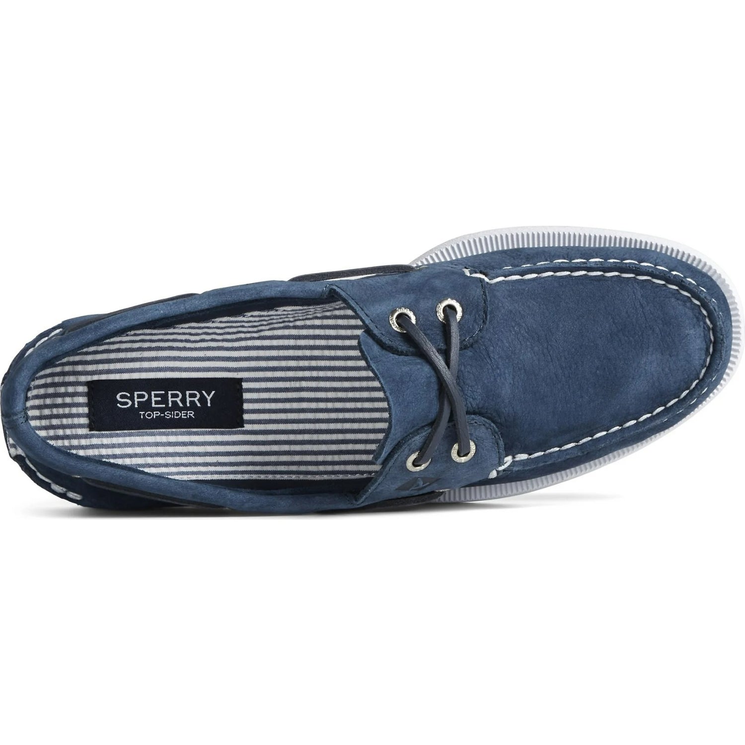 Sperry Top-Sider A/O 2-Eye Seersucker Men's Boat Shoes NW/OB