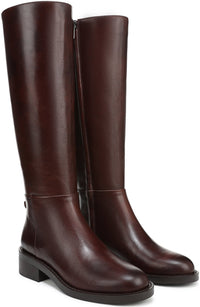 Dark Brown Wide Calf