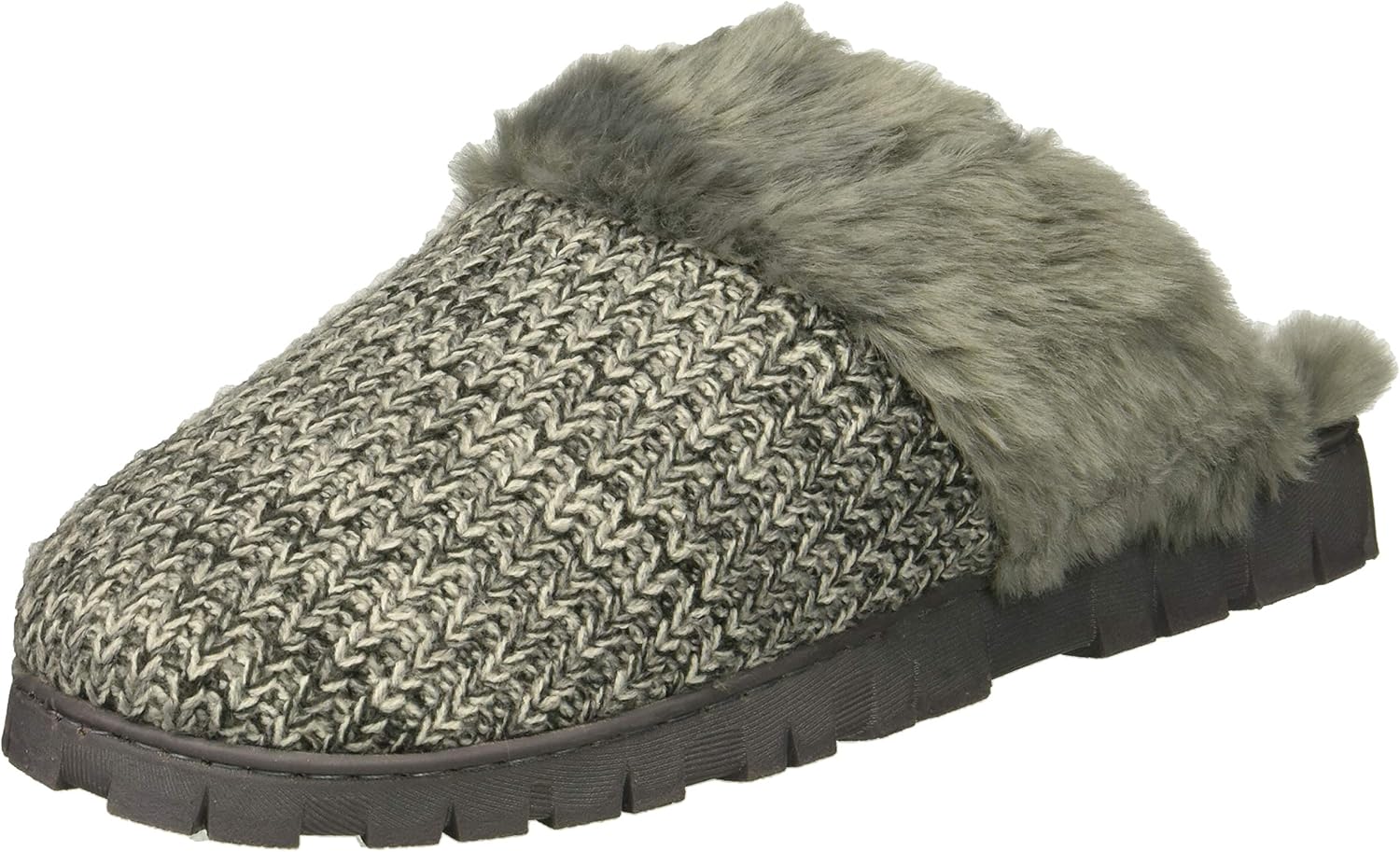 Grey Faux Fur