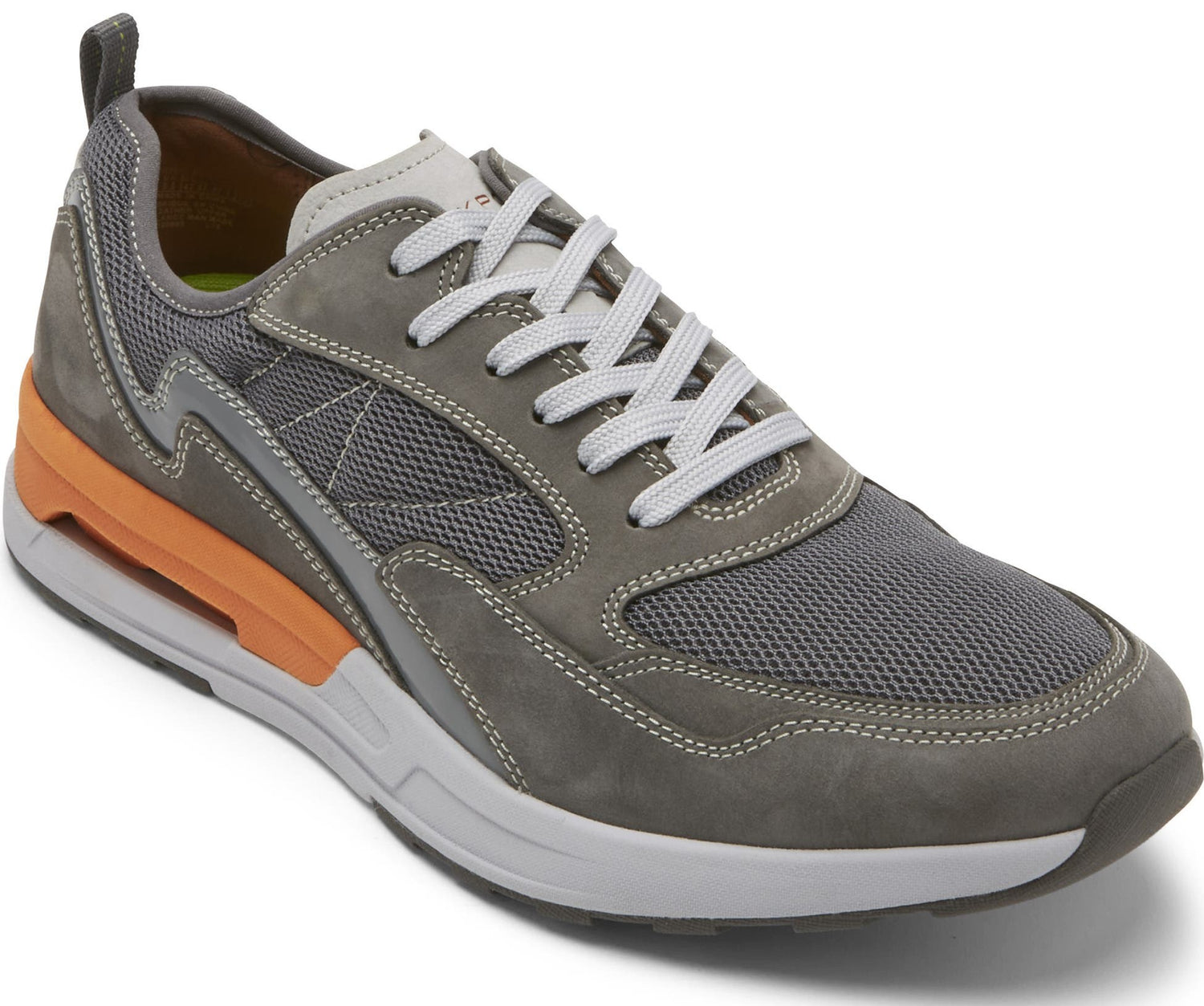 Grey Nubuck/Mesh/Orange