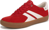 Crimson Red Suede