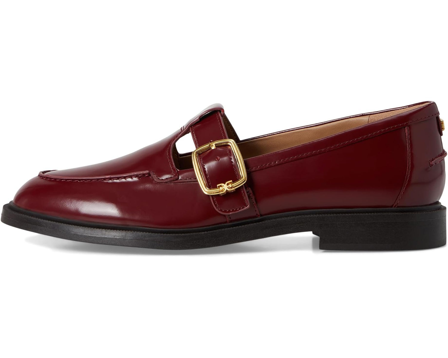 Sam Edelman Women's Elaina T-Strap Buckle Loafers NW/OB